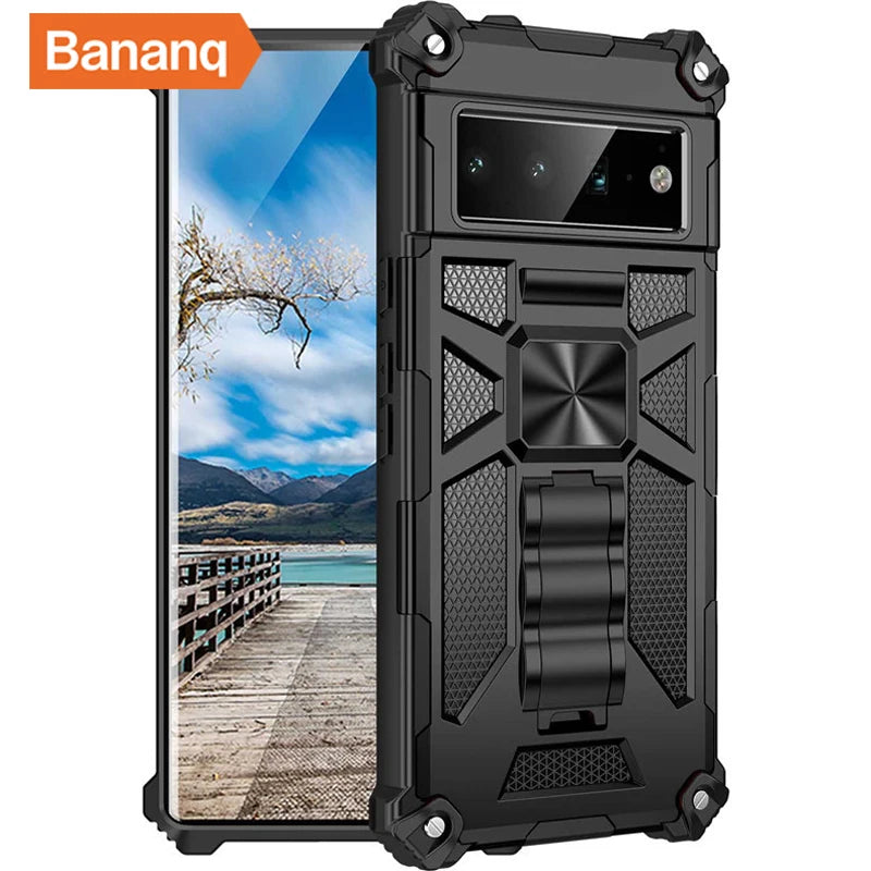 Camouflage Bracket Holder Armor Google Case - DealJustDeal