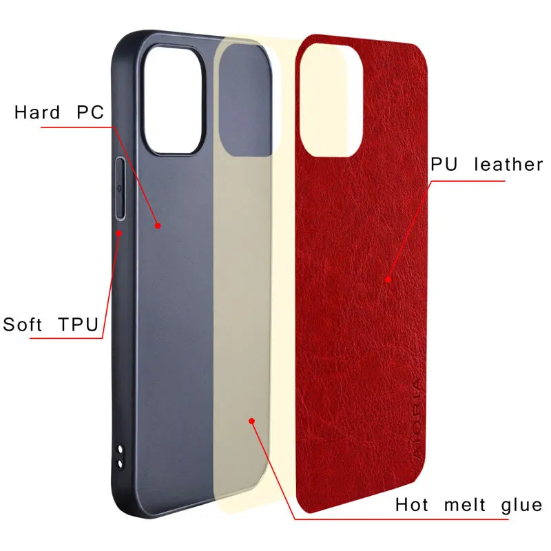 solid color design PU leather Google Case - DealJustDeal