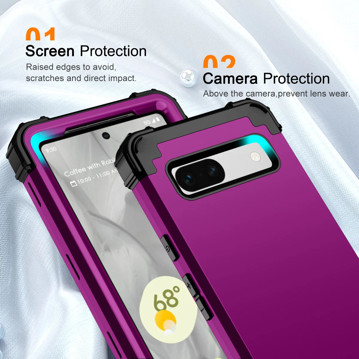 Anti-Glare Rugged Armor Shockproof Google Case - DealJustDeal