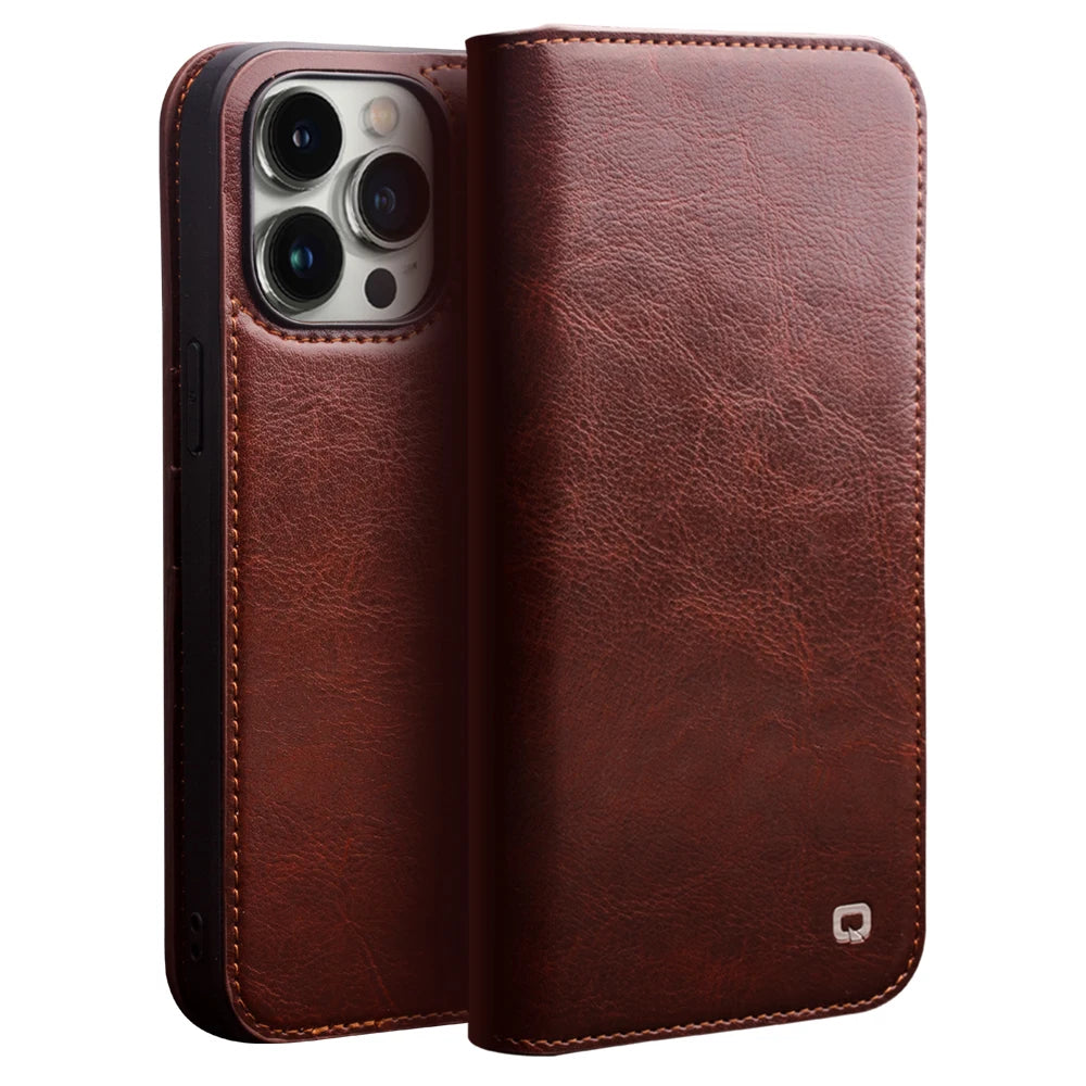 Genuine Leather iPhone Case - DealJustDeal