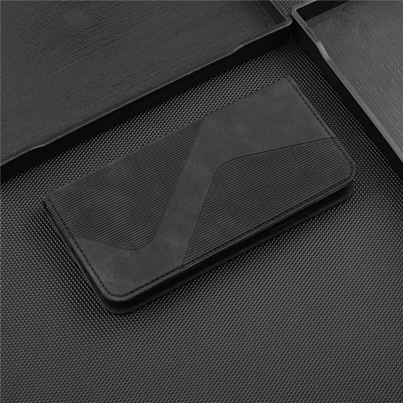 Flip Stand Wallet Magnetic Leather Book iPhone Case - DealJustDeal