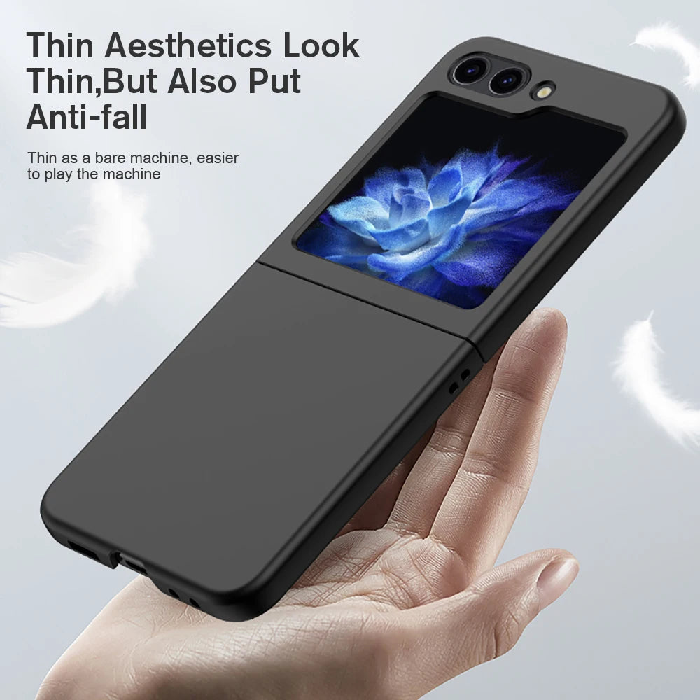 Anti-Knock Candy Skin Feel Hard PC Matte Galaxy Z Flip Case - DealJustDeal