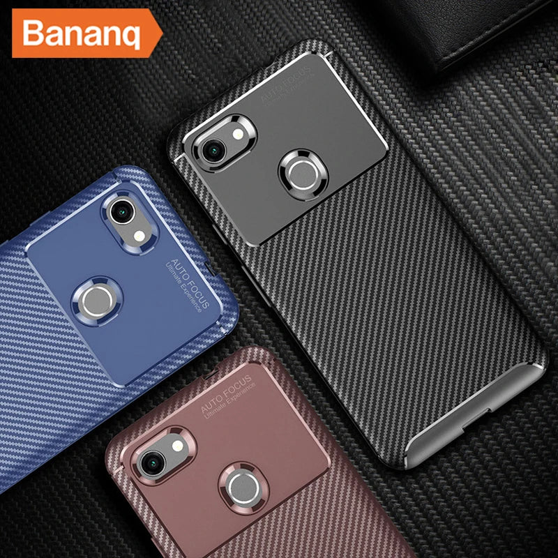 Carbon Fiber Pattern Shockproof Google Case - DealJustDeal