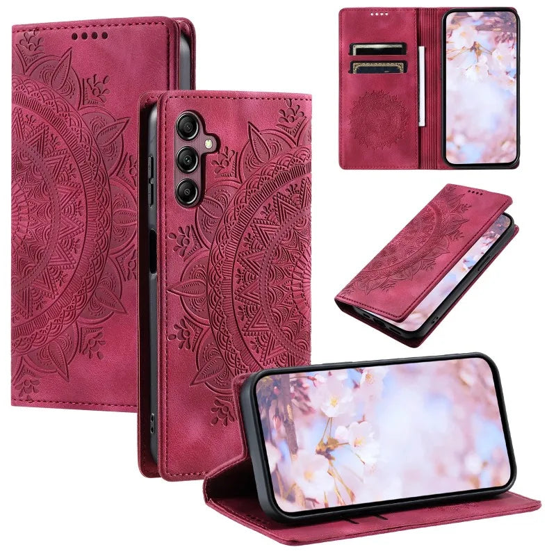 Wallet Card Holder Galaxy A Case - DealJustDeal