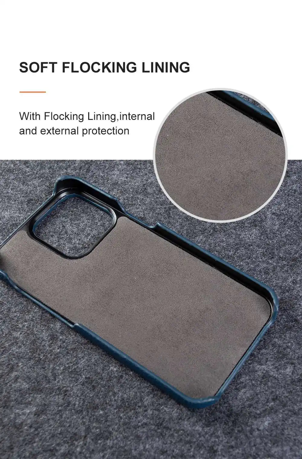 Genuine Leather Cover Business iPhone Case - DealJustDeal