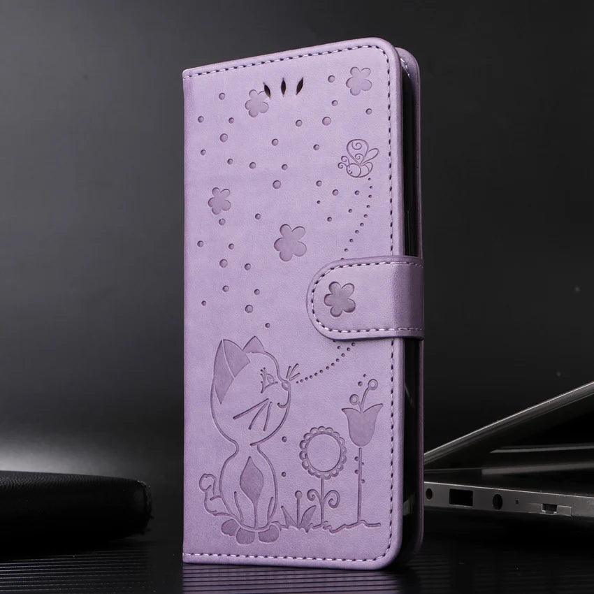 Card Slot Flip PU Leather galaxy A Case - DealJustDeal