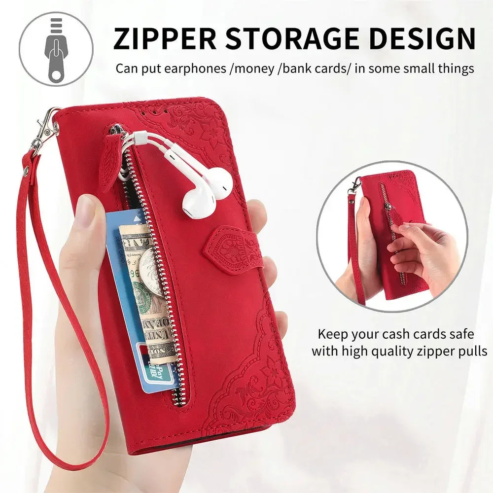 Zipper Leather 360 Protect Book Google Case - DealJustDeal