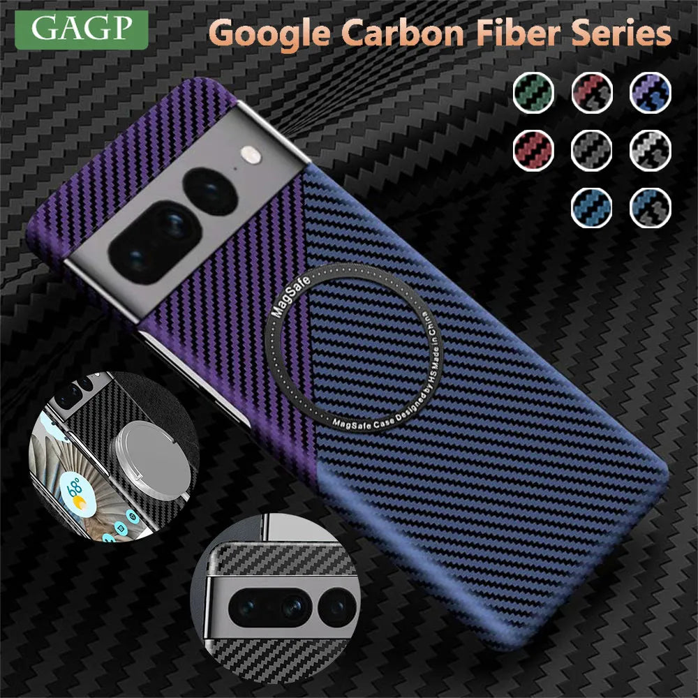 Magsafe Carbon Fiber Google Case - DealJustDeal