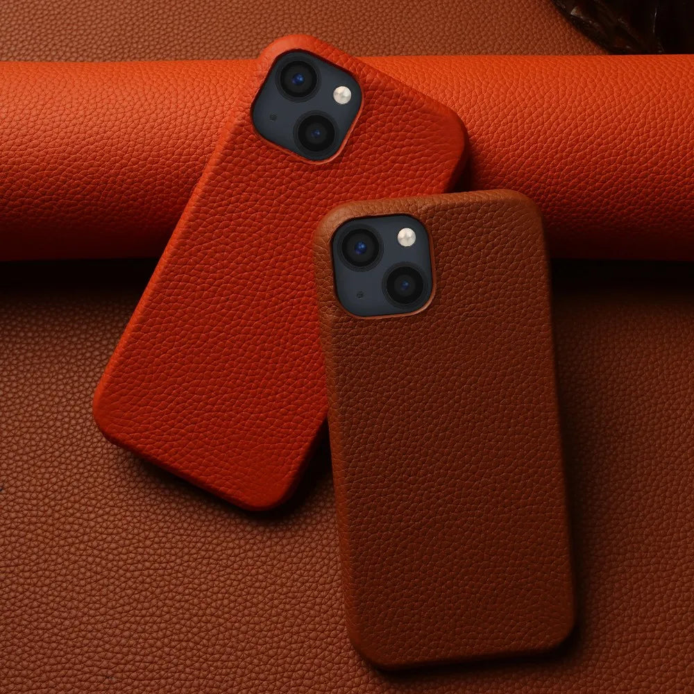 Durable Genuine Leather iPhone Case - DealJustDeal