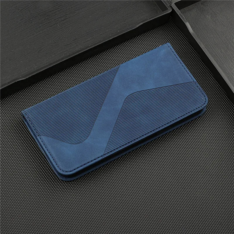 Flip Stand Wallet  Magnetic Leather Book iPhone Case - DealJustDeal