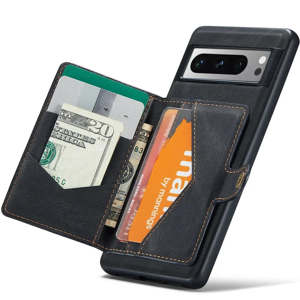 Detachable Leather Magnetic Sleeve Google Case - DealJustDeal