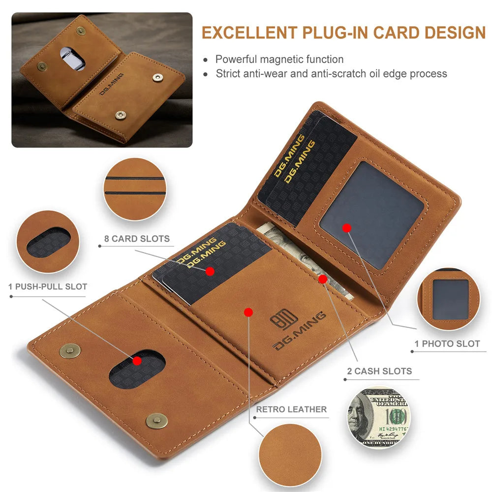 Detachable Magnetic Leather iPhone Case - DealJustDeal