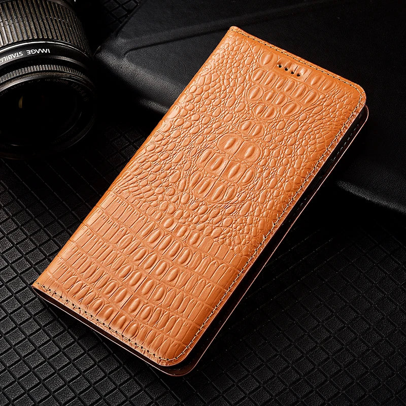 Flip Wallet Genuine Leather Galaxy S Case - DealJustDeal