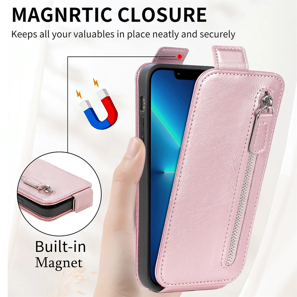 Luxury Vertical Flip Google Case - DealJustDeal