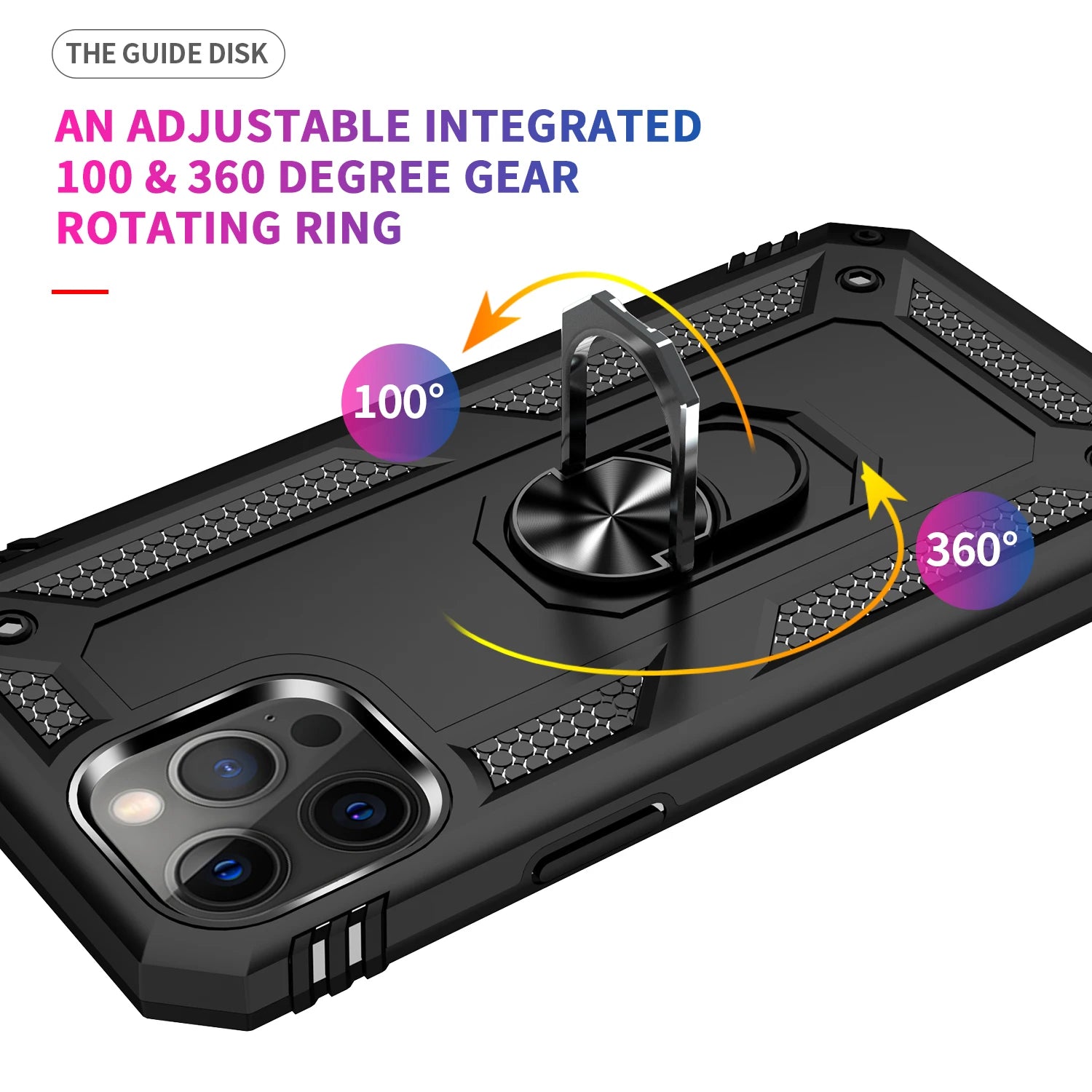 Shockproof Magnetic Armor iPhone Case - DealJustDeal