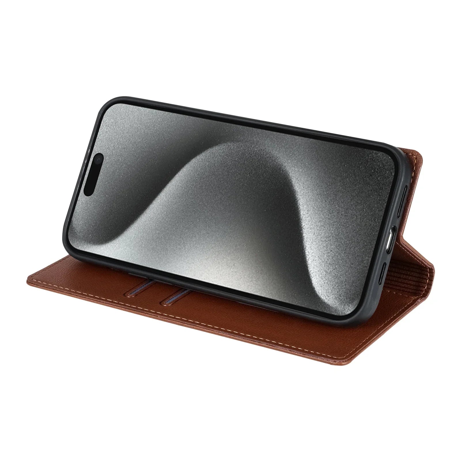 Magnetic Flip Wallet Leather Galaxy A Case - DealJustDeal