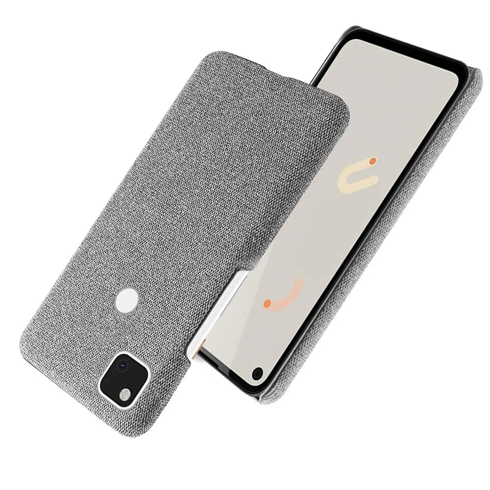 Fabric and Anti-Slip Grip Google Case - DealJustDeal