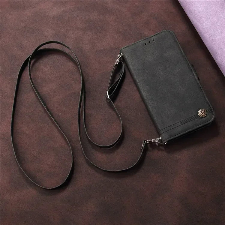 Magnetic Wallet Leather Flip iPhone Case - DealJustDeal