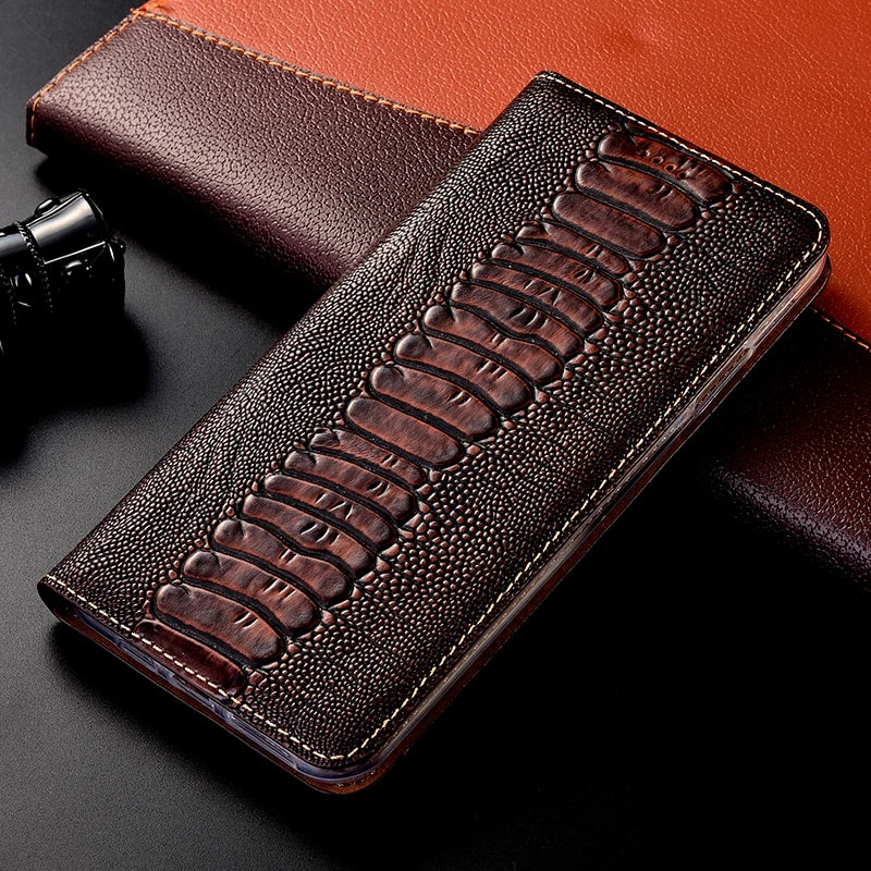 Flip Wallet Genuine leather iPhone Case - DealJustDeal