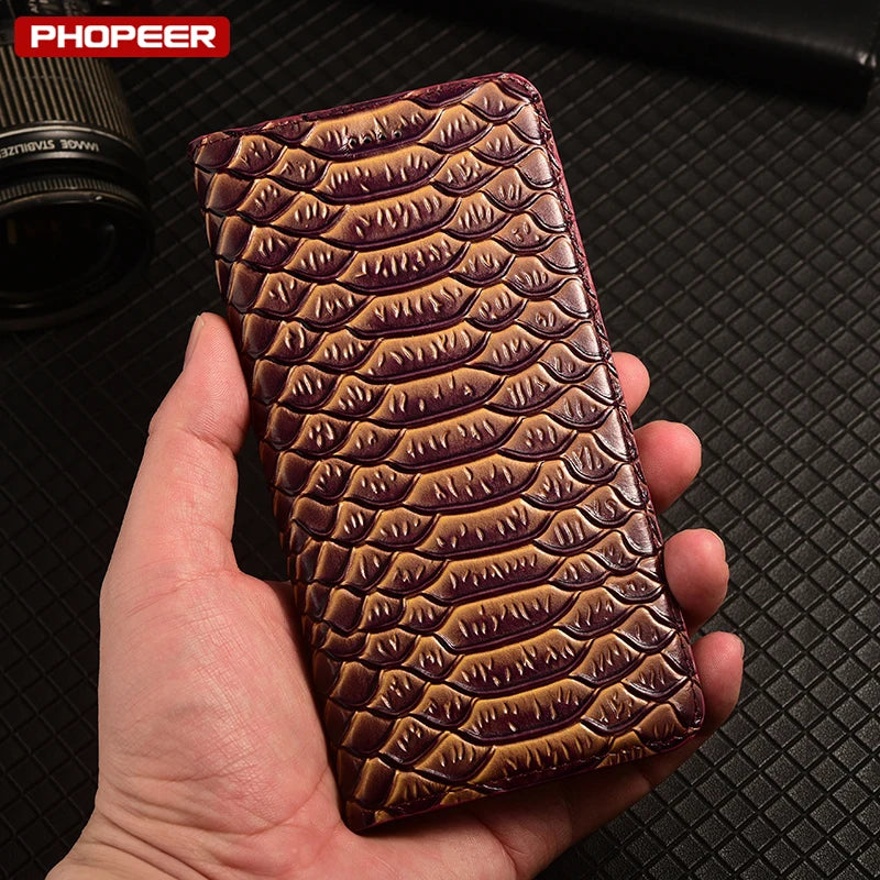 Genuine Leather Galaxy A Case - DealJustDeal