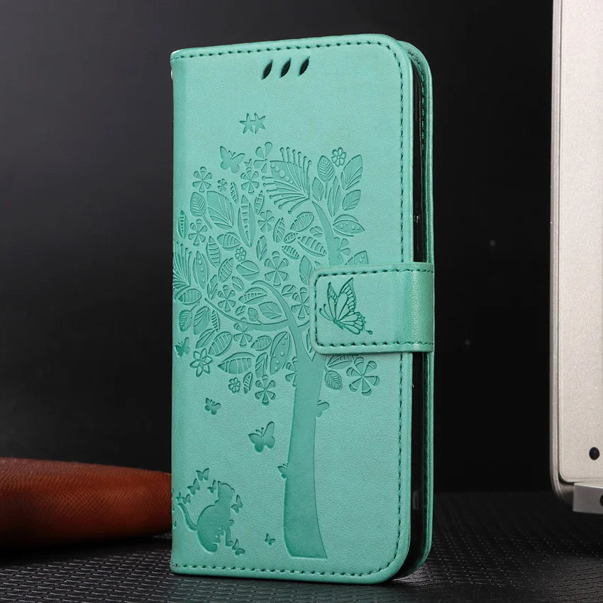 Wallet Card Slot Flip PU Leather Galaxy A Case - DealJustDeal