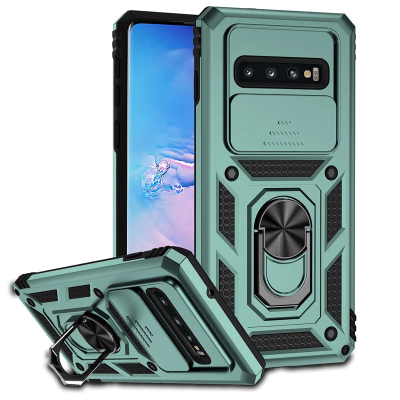 Shockproof Armor Slide Camera Protect galaxy S Case - DealJustDeal