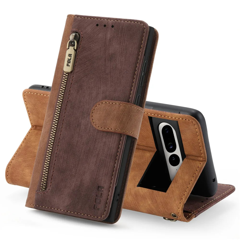 Shockproof Flip Wallet Leather Google Case - DealJustDeal