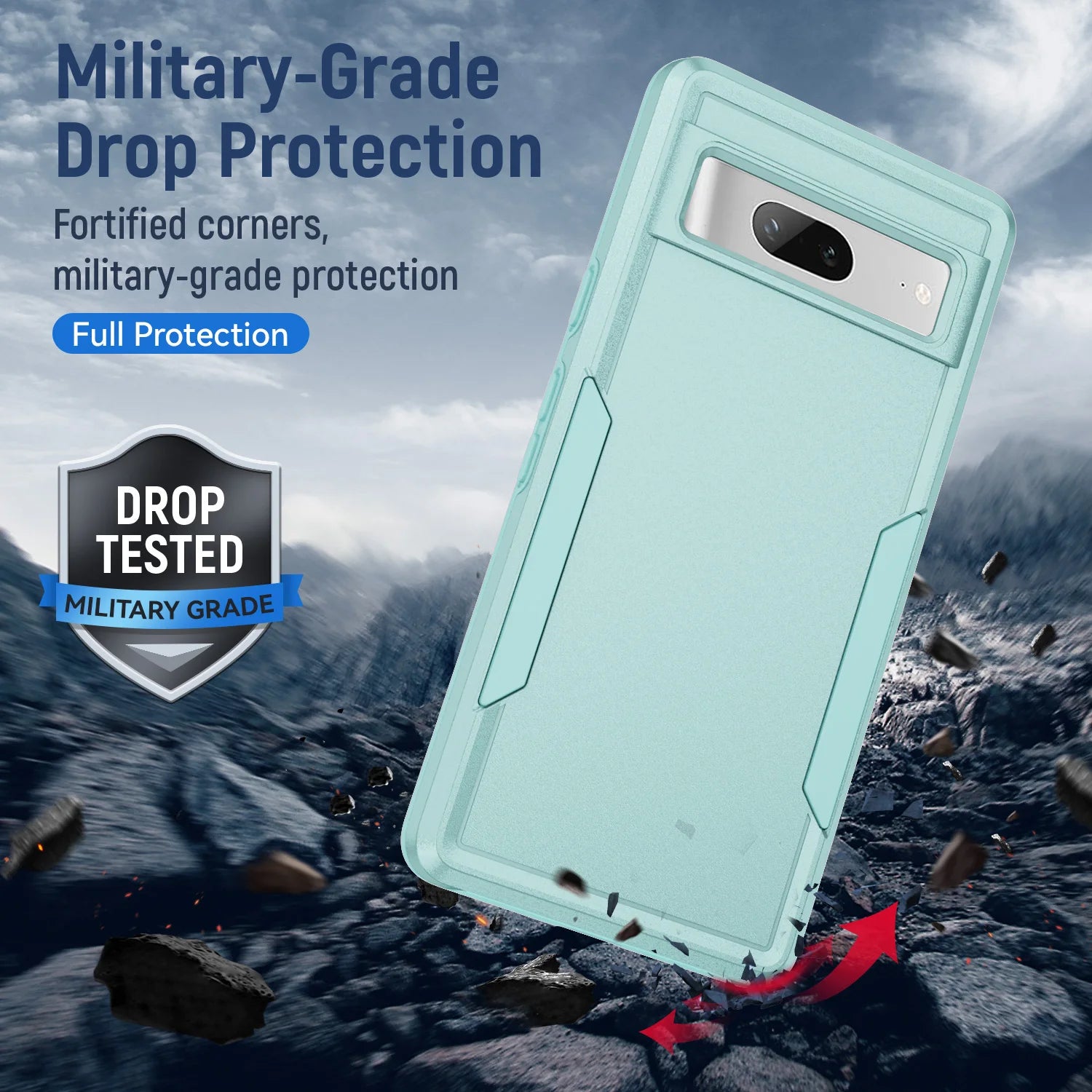 Non-Fingerprint Armor Google Case - DealJustDeal