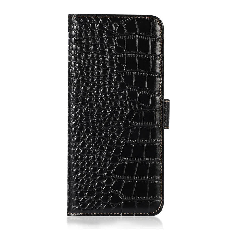 Flip Wallet Stand Genuine Leather Galaxy S Case - DealJustDeal