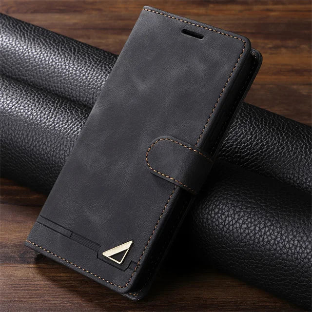 Wallet Card Slots Flip Leather Galaxy A and Note Case - DealJustDeal