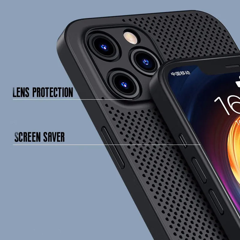 Heat Dissipation Breathable Cooling iPhone Case - DealJustDeal