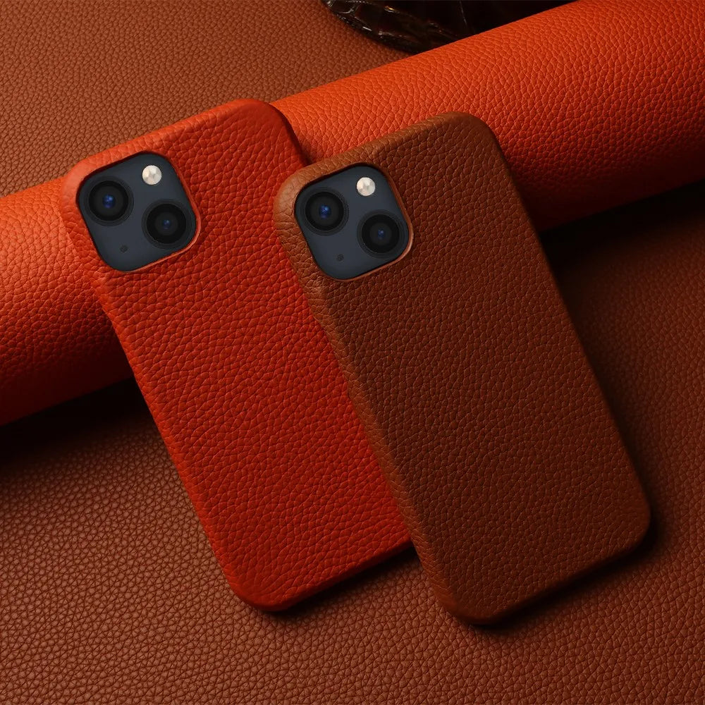 Durable Genuine Leather iPhone Case - DealJustDeal