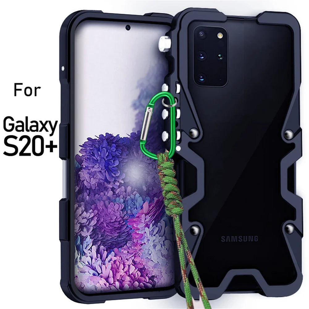 Shockproof Metal Bumper Galaxy Note and S Case - DealJustDeal