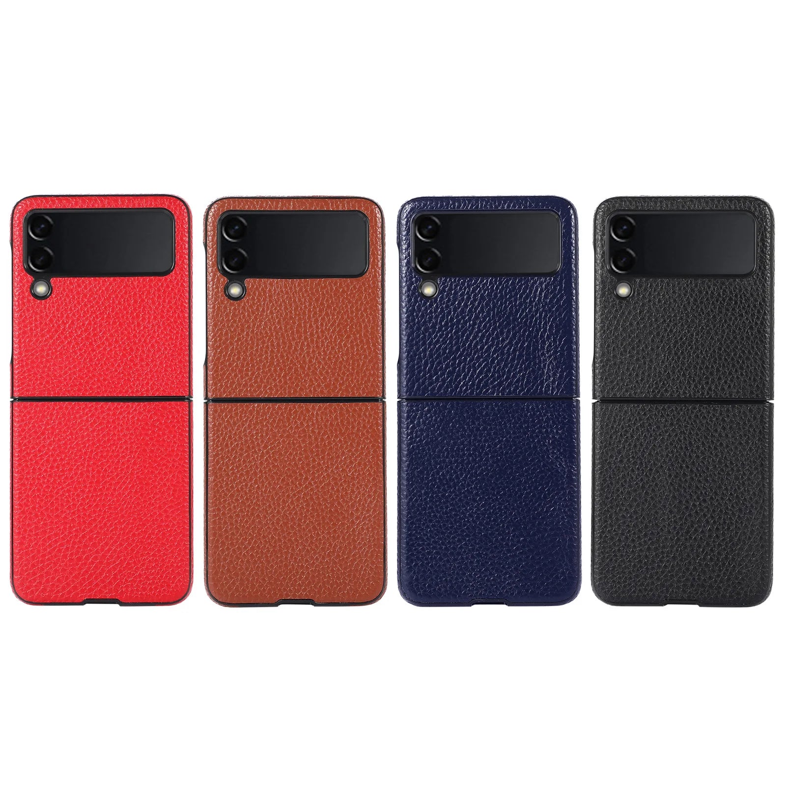 Anti-knock Leather Shockproof Galaxy Z Flip Case - DealJustDeal