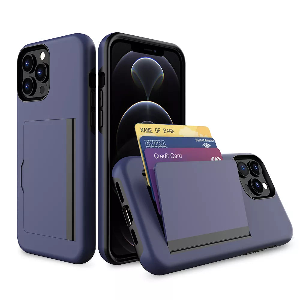 Credit Card Protective Wallets iPhone Case - DealJustDeal