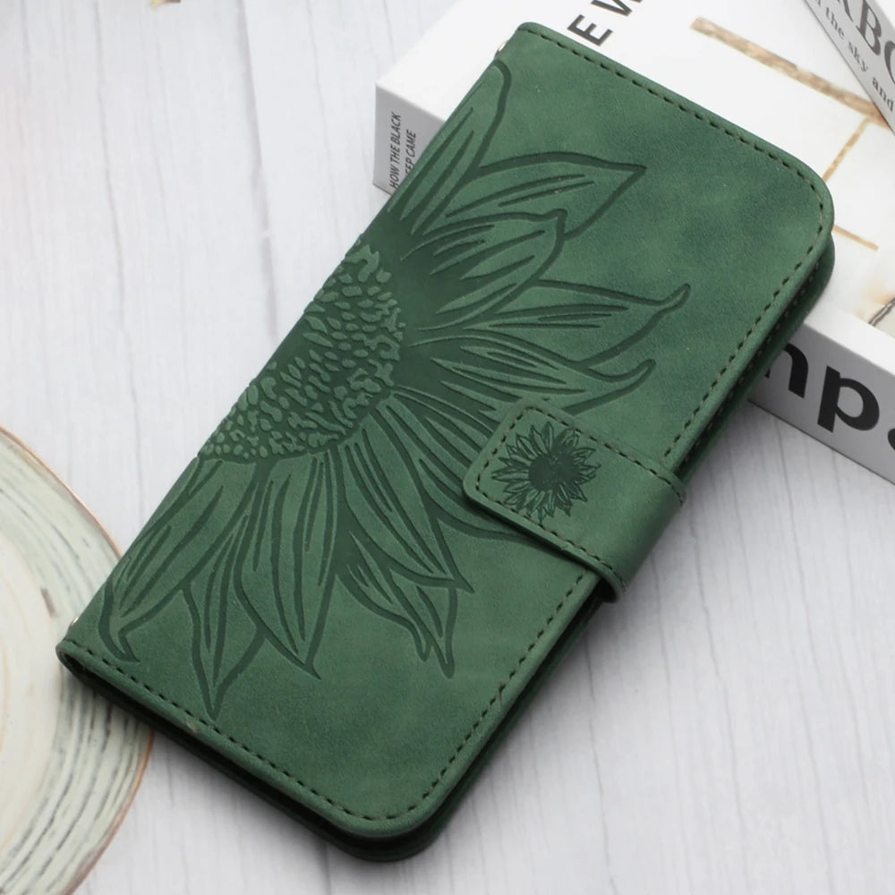 Wallet Flip Leather iPhone Case - DealJustDeal