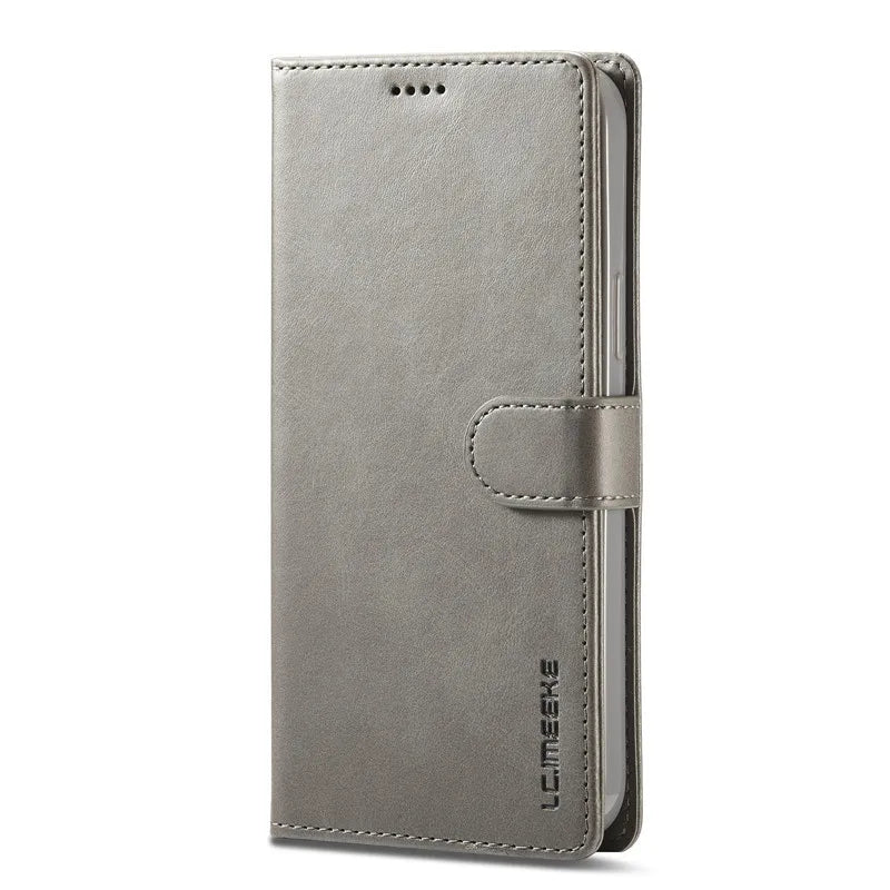 Magnetic Flip Leather iPhone Case - DealJustDeal