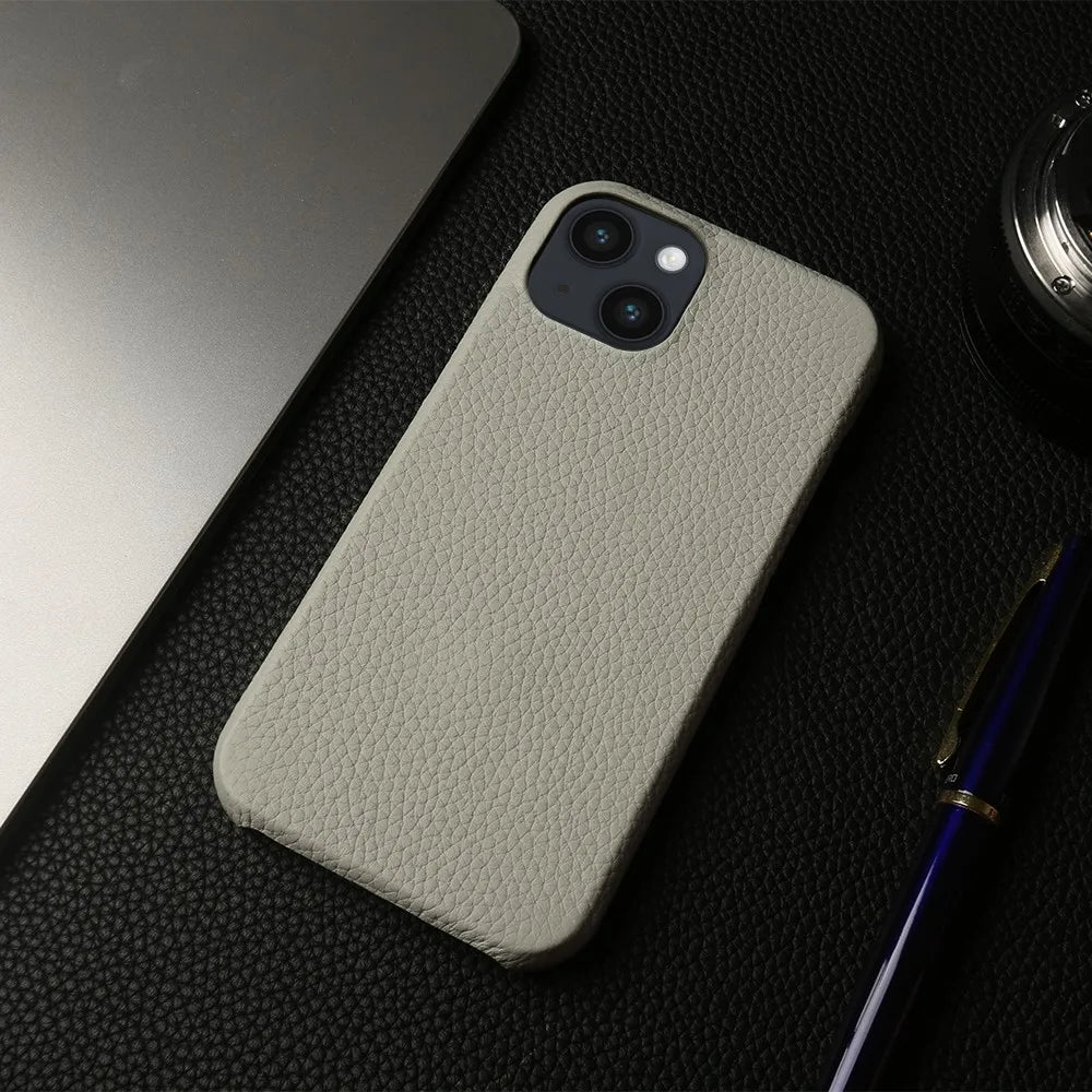 Durable Genuine Leather iPhone Case - DealJustDeal