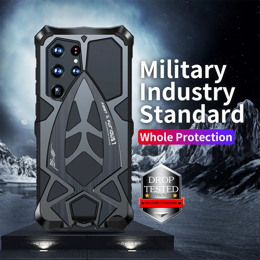 Shockproof Metal Military Bumper Rugged Galaxy S Case - DealJustDeal