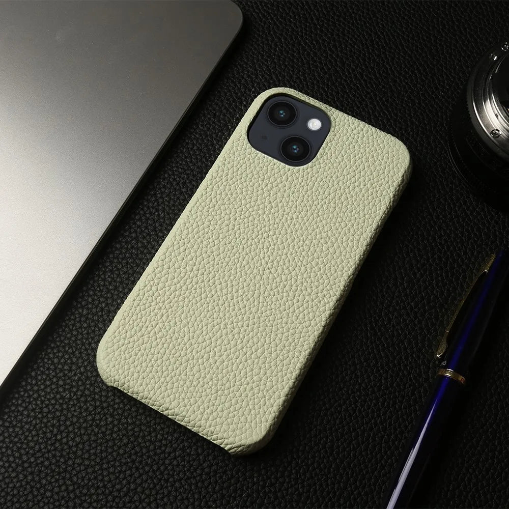 Durable Genuine Leather iPhone Case - DealJustDeal