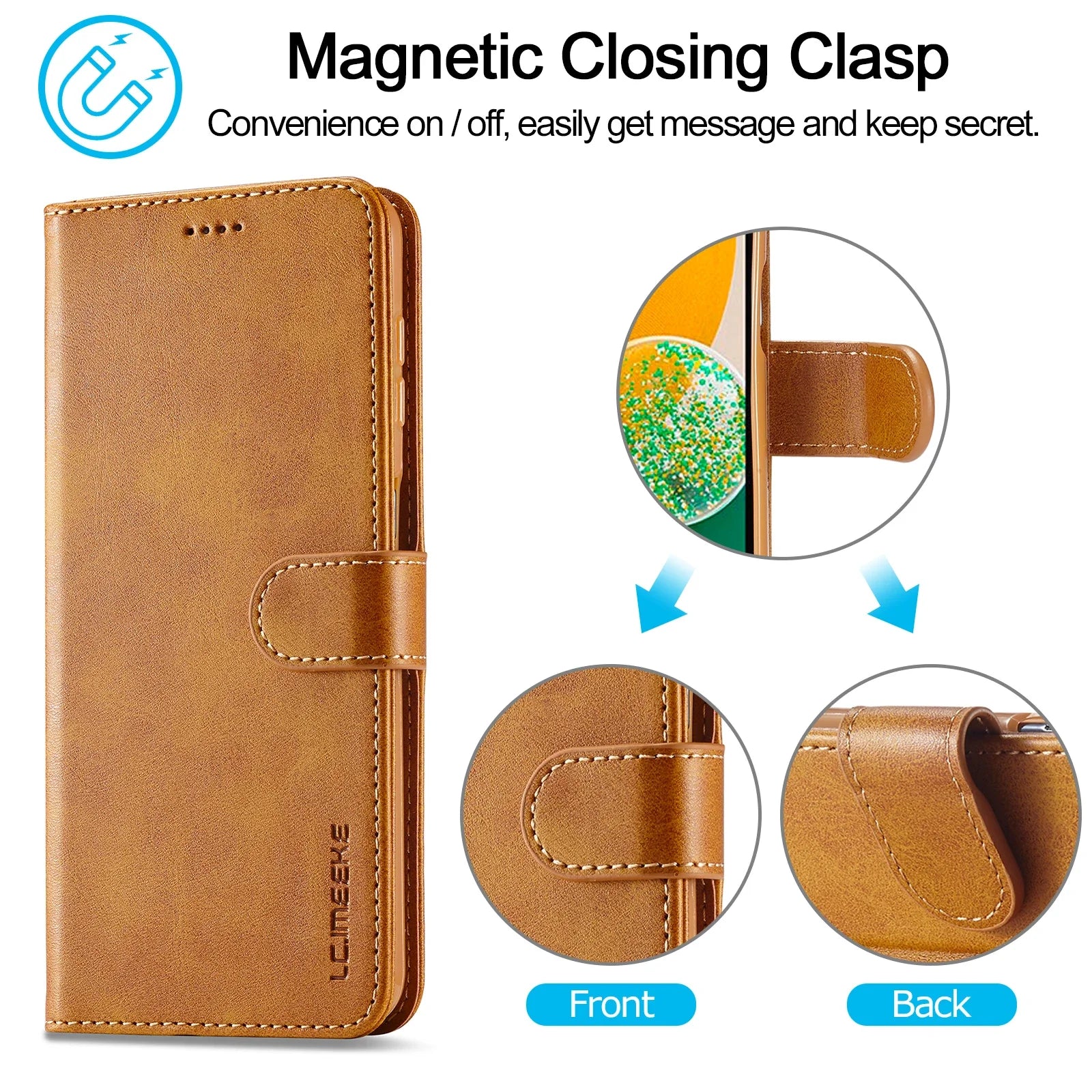 Wallet Flip Leather Galaxy A Case - DealJustDeal