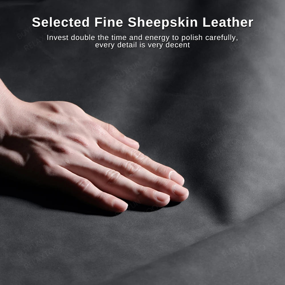 Sheepskin Leather Google Case - DealJustDeal