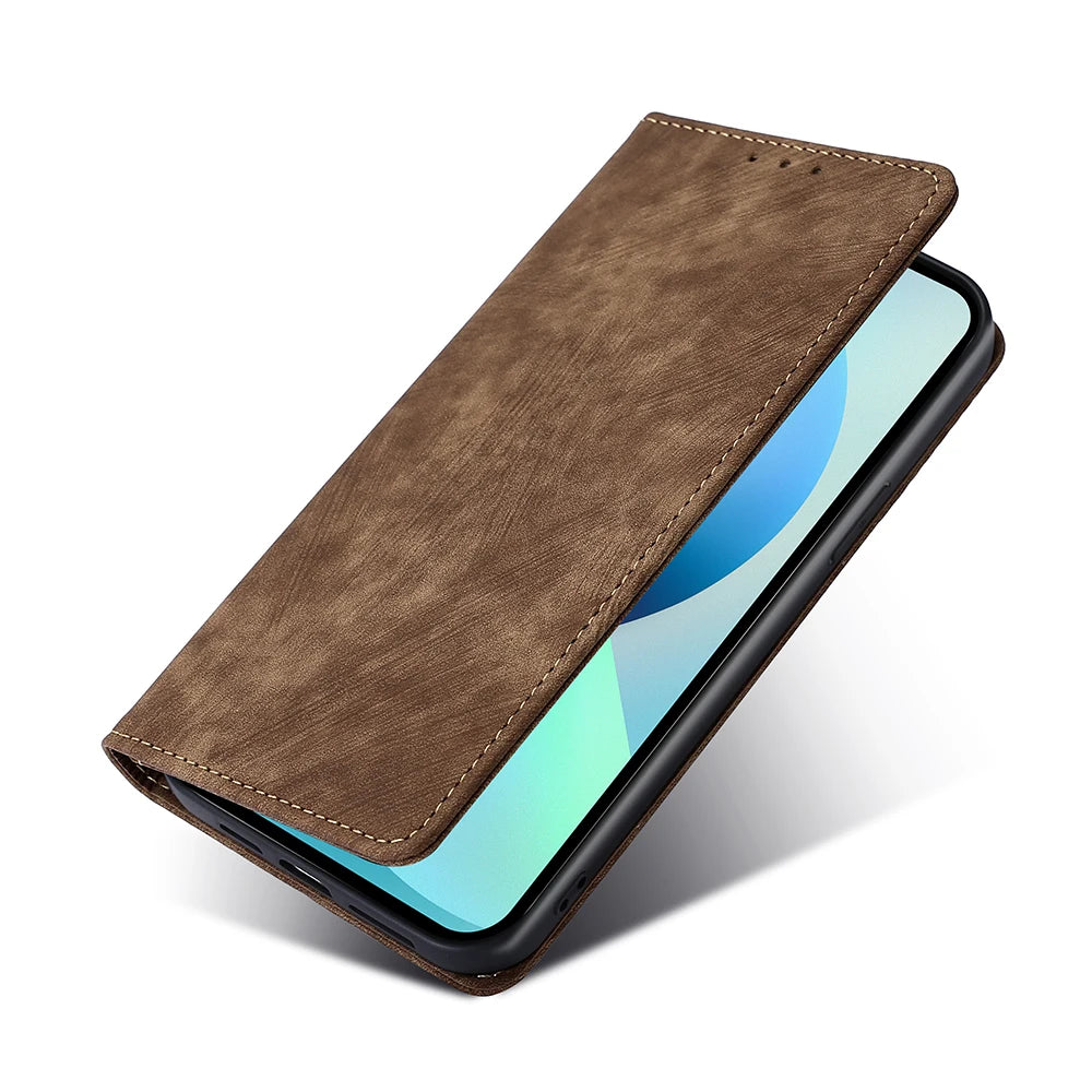 Magnetic Stand Leather Google Case - DealJustDeal