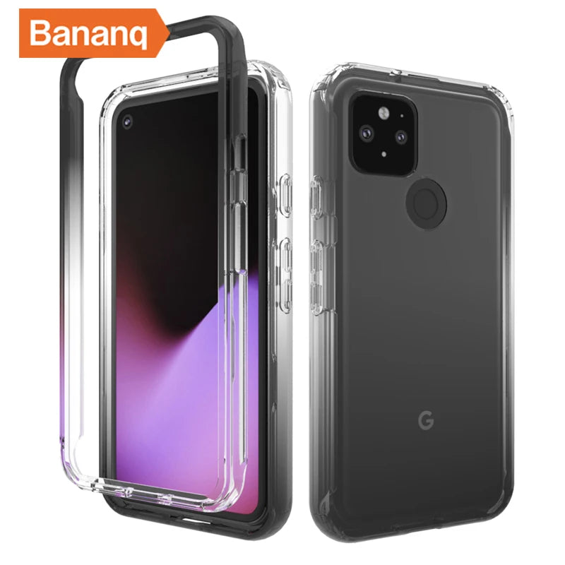 Transparent Gradient Color Shockproof Google Case - DealJustDeal