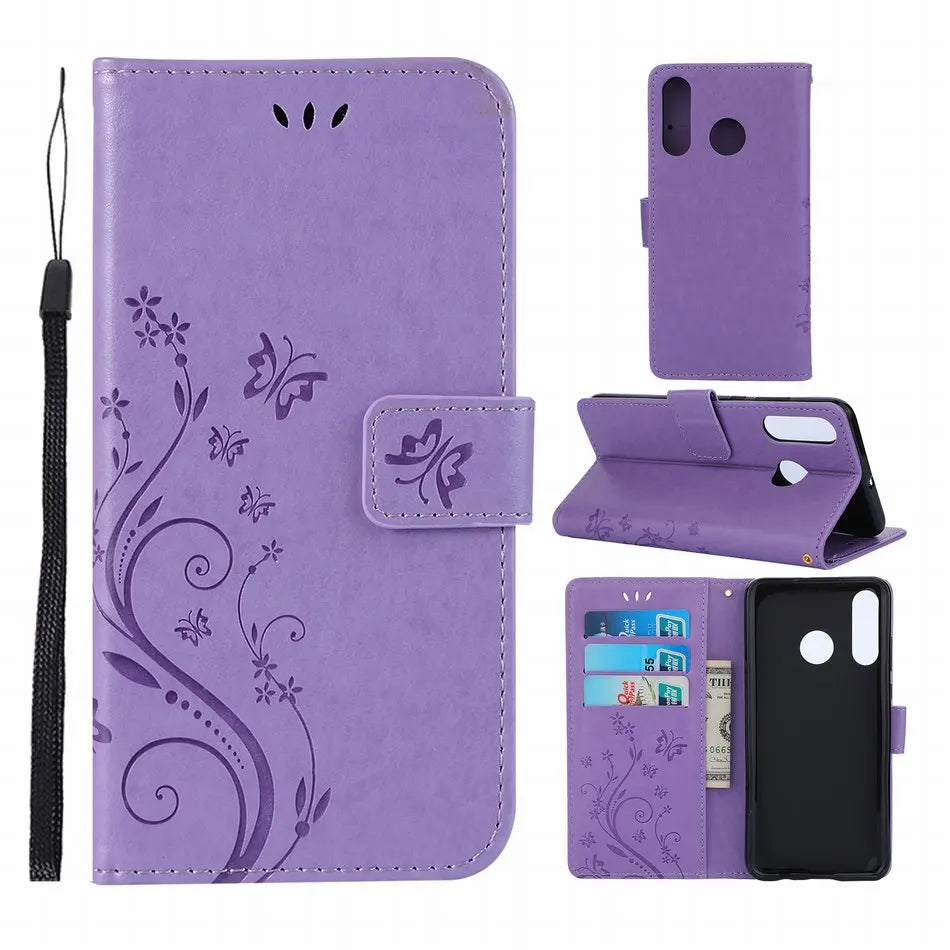 Stand Leather Flip Wallet iPhone Case - DealJustDeal