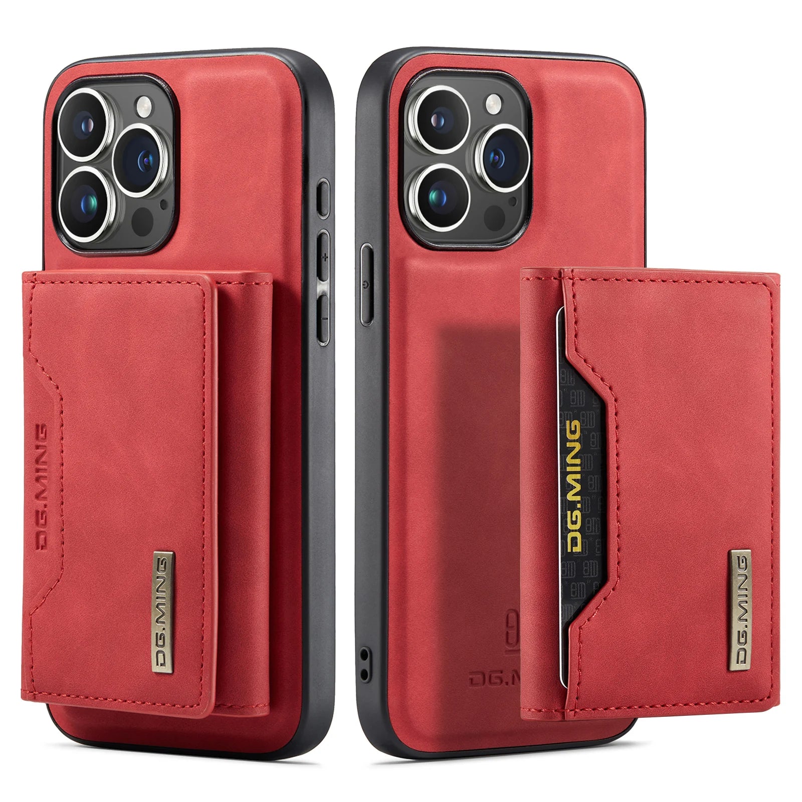 2 in 1 Detachable Wallet Leather iPhone Case - DealJustDeal