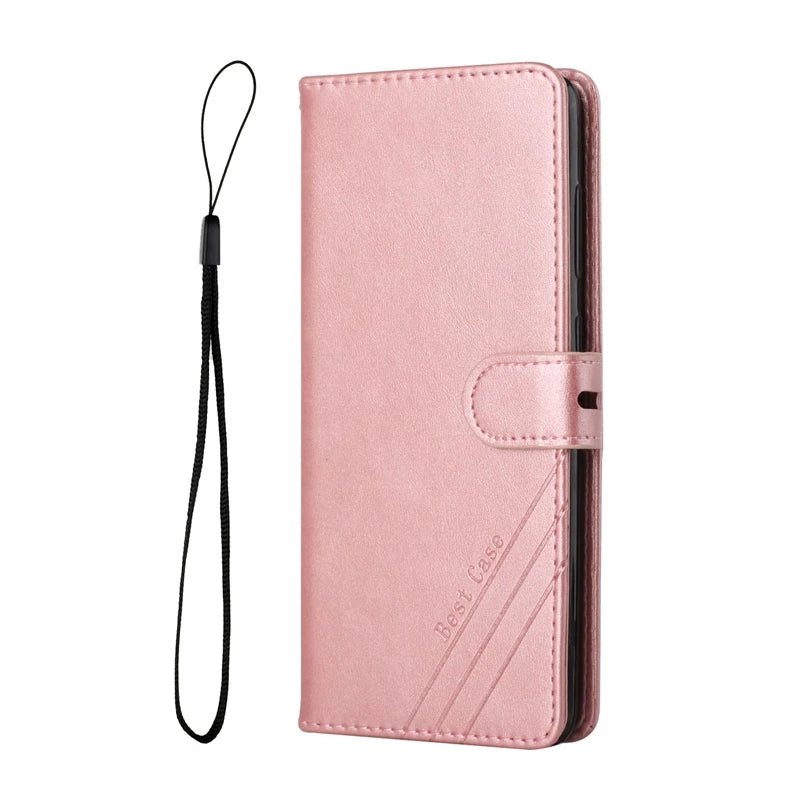 Leather Wallet Flip Galaxy A, F and M Case - DealJustDeal