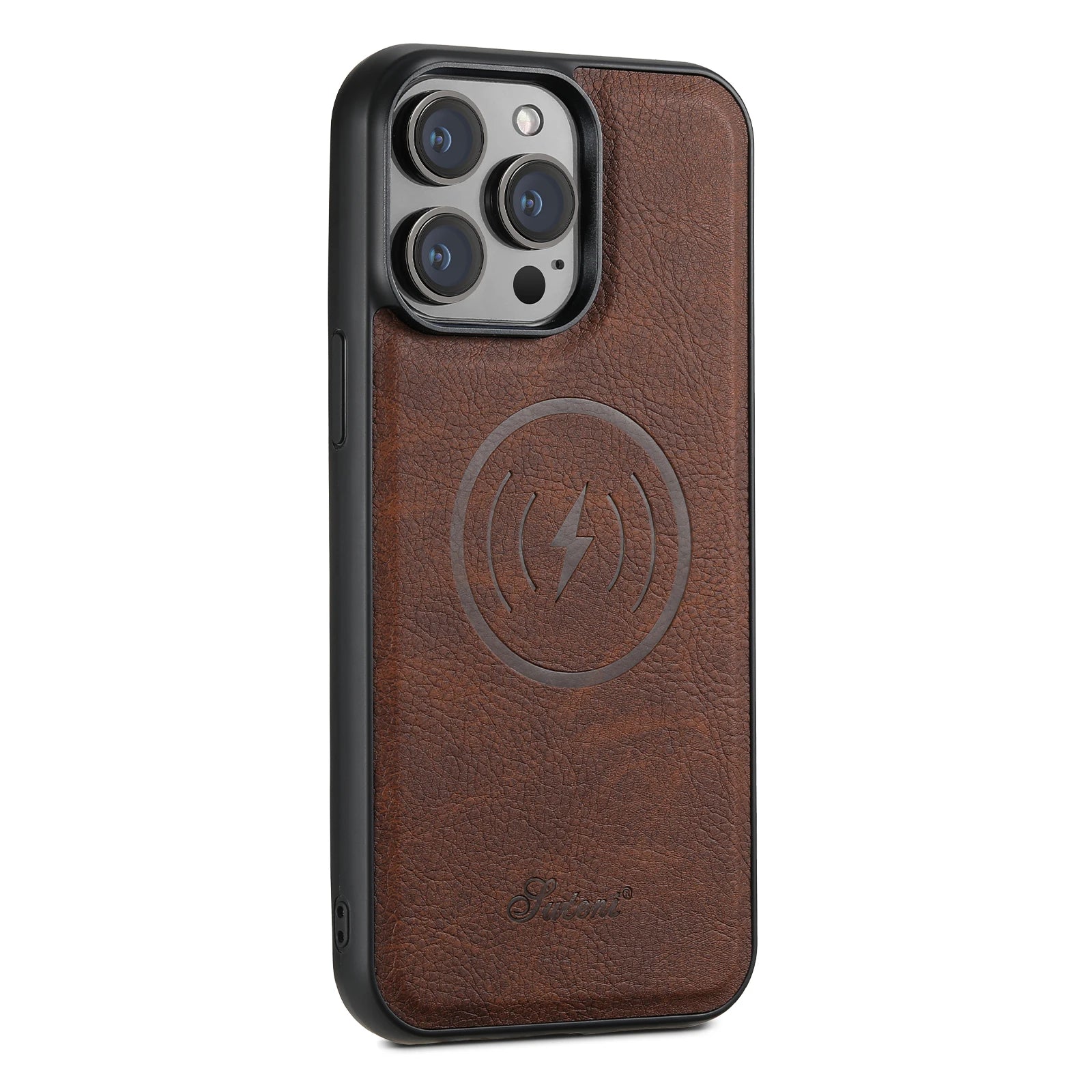 Magnetic Leather iPhone Case - DealJustDeal