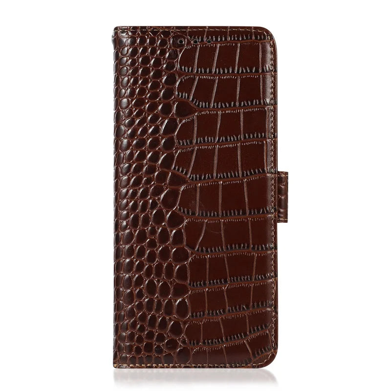 Flip Wallet Stand Genuine Leather Galaxy S Case - DealJustDeal