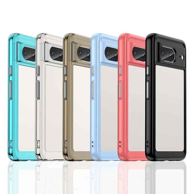 Hard Translucent Shockproof Bumper Google Case - DealJustDeal